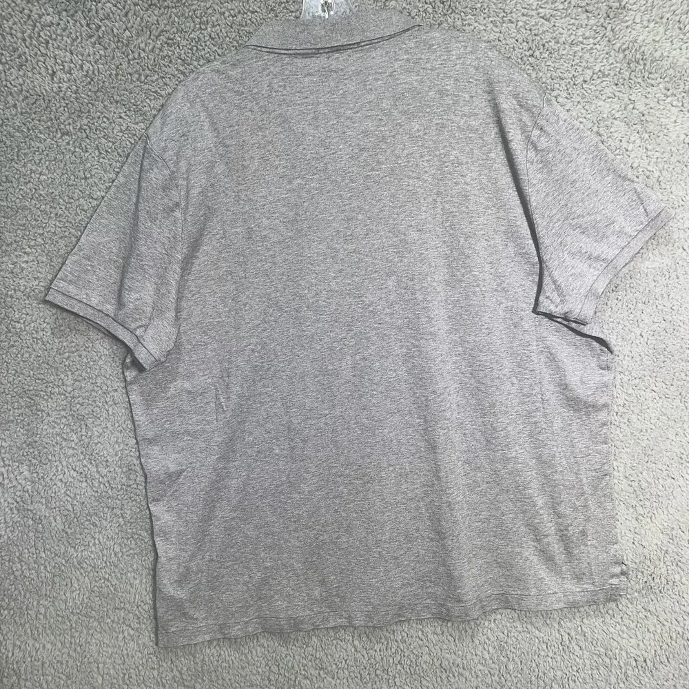 Polo Ralph Lauren Shirt Men's 2XL XXL Heather Gray Flesh‎ Pony Classic Fit Polo